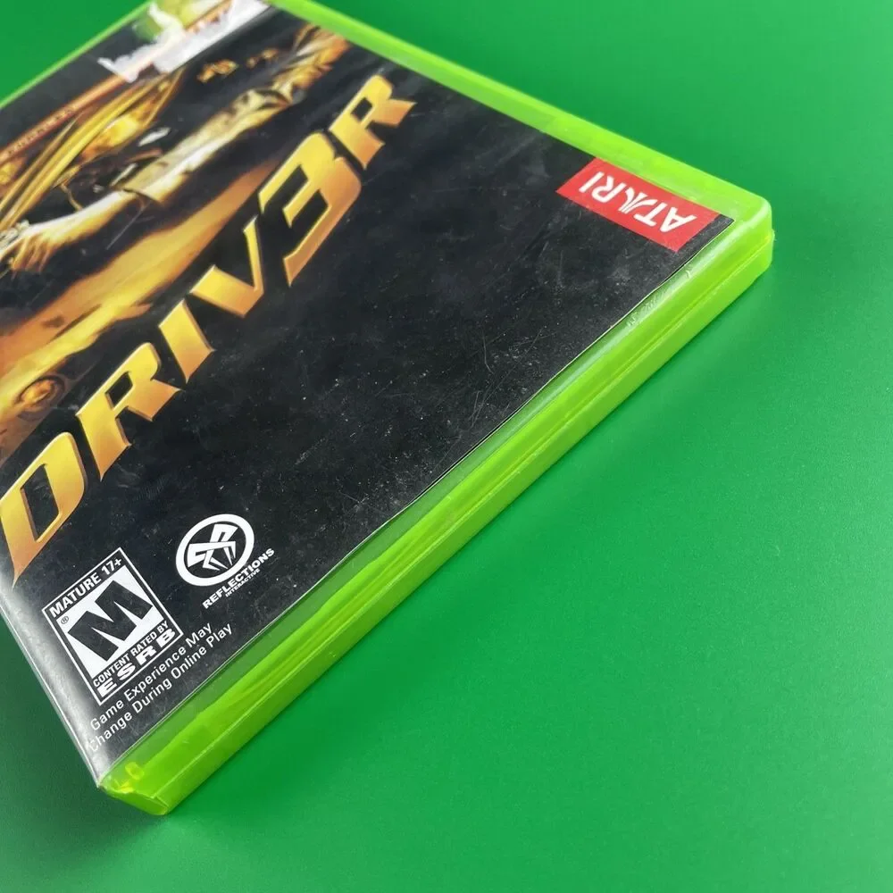 Driv3r (Driver 3) (Microsoft Xbox, 2004) Complete CIB Atari Car Racing Action
